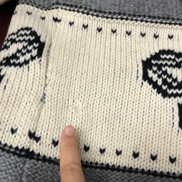 Aritzia TNA long lambwool sweater jacket - Picture 10 of 13